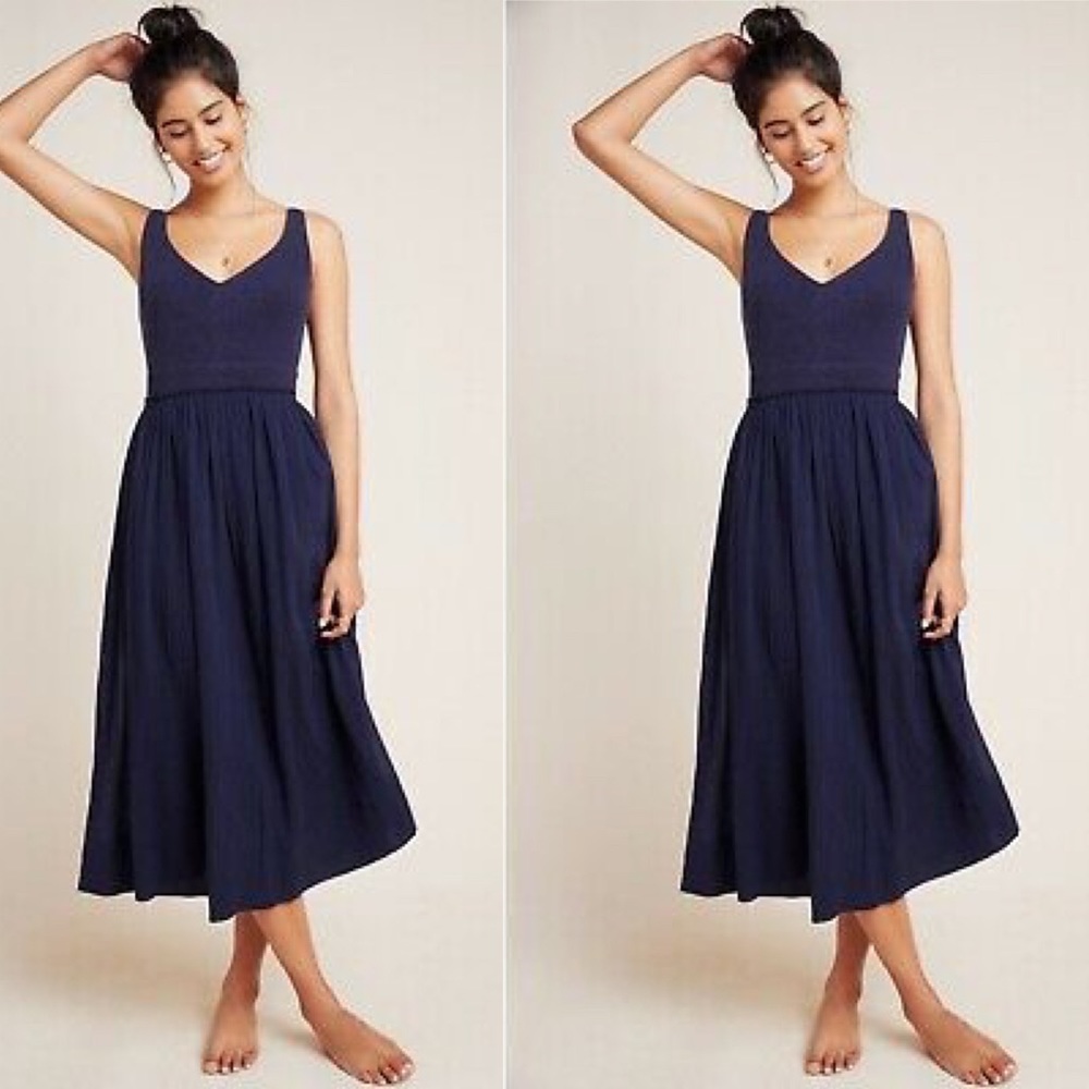 Anthropologie Saturday Sunday Elina Woven Dress sz XS